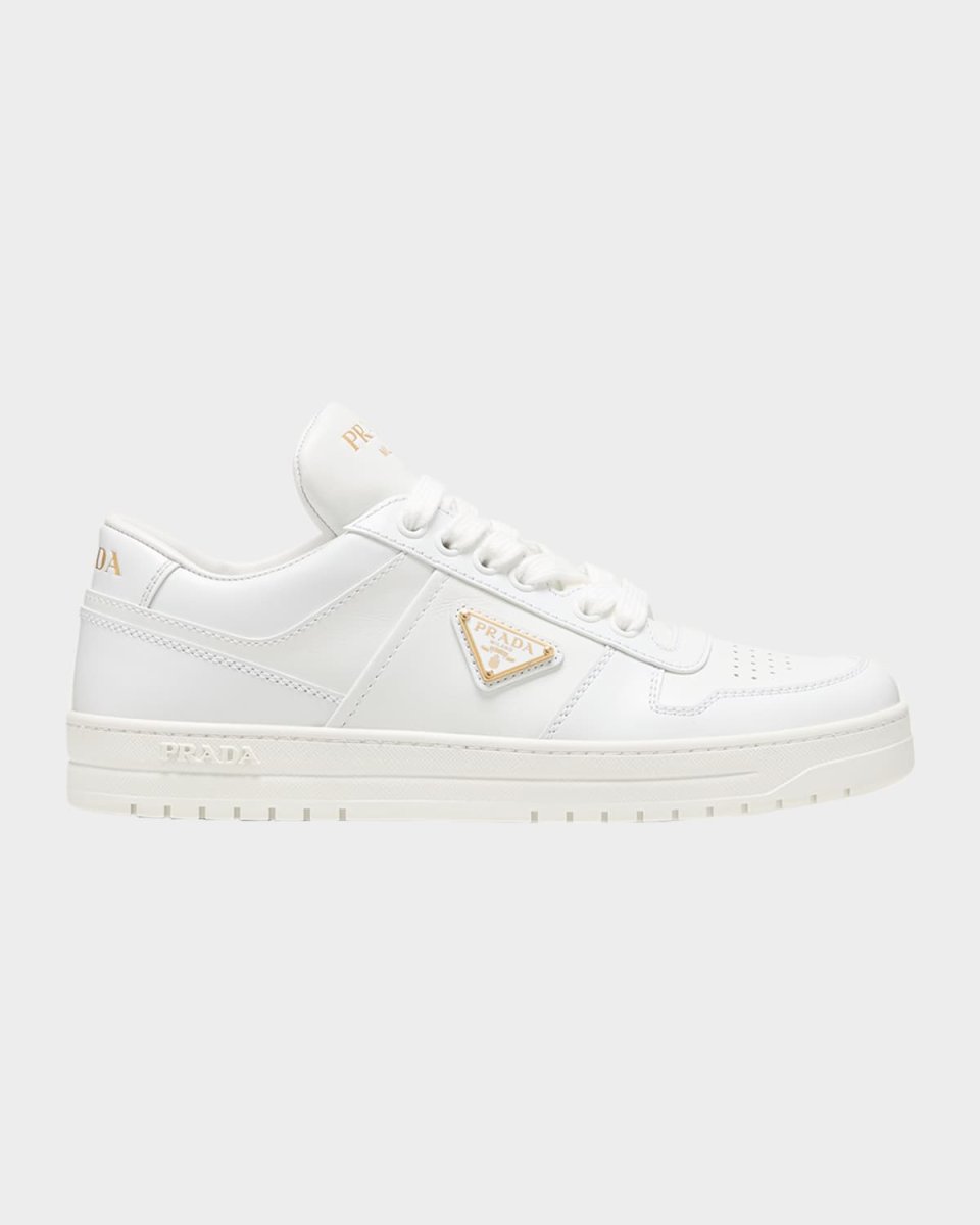 Downtown Leather Low-Top Sneakers